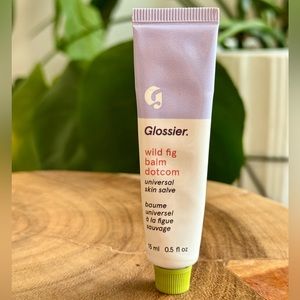 Partially Used Original Glossier Fig Lip Salve